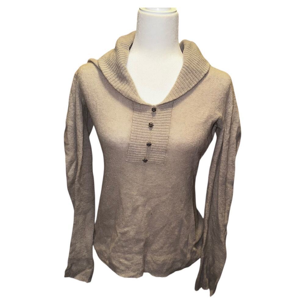 Susanna Monaco, baby alpaca blend sweatshirt, size medium